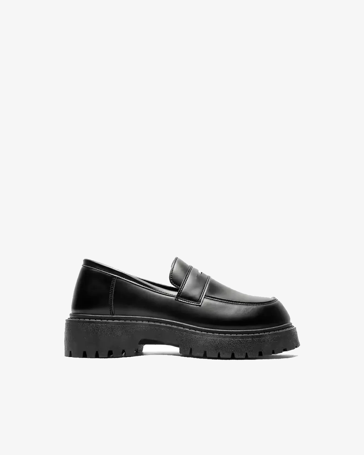 Chunky Leather Loafers