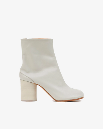 Tabi Ankle Boots White